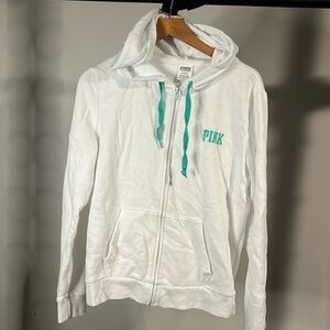 Pink everyday full zip sweatshirt